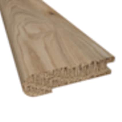 null Prefinished Geneva White Oak 5/8 in. Thick x 2.75 in. Wide x 6.5 ft. Length Stair Nose